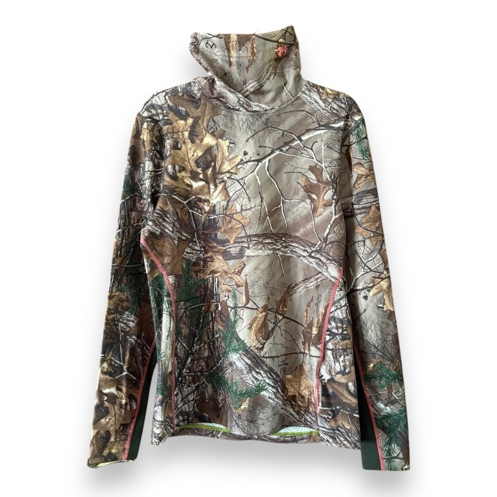 Under Armour Realtree Women's Coldgear Infared Camouflage Scent Control Size XL